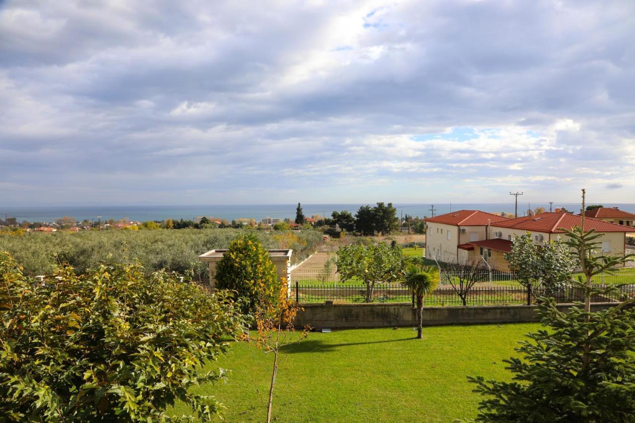 Villa Olympus Leptokaryá Buitenkant foto